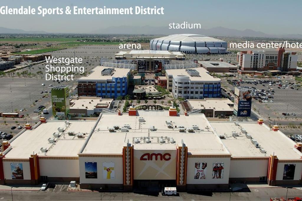 4 Bedroom Home-Casino-State Farm Stadium Only 2 Miles Glendale Exterior foto